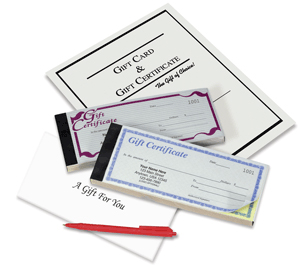 Duplicate Gift Certificate System
